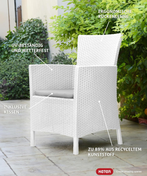 Allibert by Keter fotel ogrodowy I Allibert by Keter fotel ogrodowy I