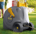 Hozelock 40m 2450R0000 Wózek na Wąż Ogrodowy, Szary/Żółty