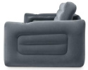 Intex Sofa Rozkładana, Czarny, 203 x 224 x 66 cm