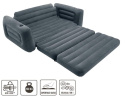 Intex Sofa Rozkładana, Czarny, 203 x 224 x 66 cm