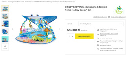Mata edukacyjna Disney Baby