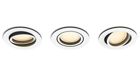 Philips Hue White ambiance reflektor wpuszczany Milliskin 3x5W Philips Hue White ambiance reflektor wpuszczany Milliskin 3x5W