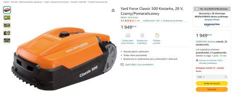 YARD FORCE CLASSIC 500B YARD FORCE CLASSIC 500B