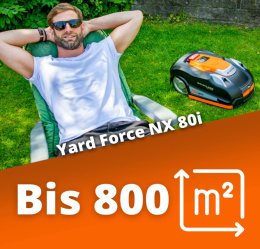 YARD FORCE Robot koszący NX80i do 800 m²