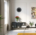 Zegar ścienny Kare Design Leonardo Ø49 cm czarno-złoty