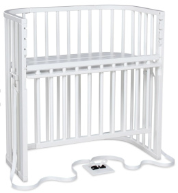 babybay Łóżeczko dostawne Boxspring Comfort Plus, białe