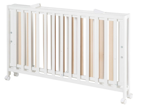 roba Łóżeczko składane Fold Up 60 x 120 - Składane łóżeczko dla niemowląt z drewna roba Łóżeczko składane Fold Up 60 x 120 - Składane łóżeczko dla niemowląt z drewna