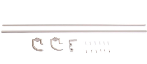 Amazon Basics karnisz 122- 224 nikiel Amazon Basics karnisz 122- 224 nikiel