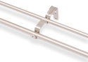Amazon Basics karnisz 122- 224 nikiel