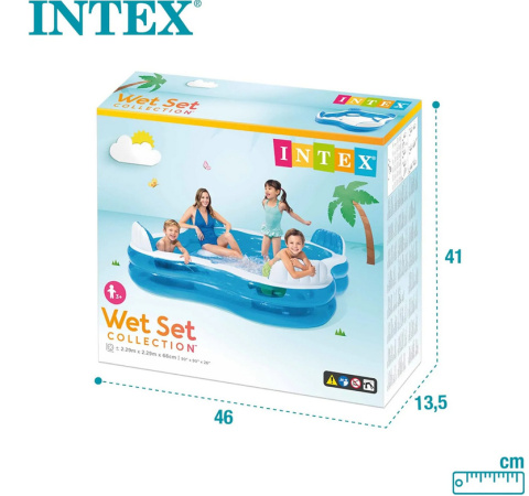 Basen ogrodowy z siedzeniami Intex 56475, 229 x 229 cm – komfortowy basen rodzinny Basen ogrodowy z siedzeniami Intex 56475, 229 x 229 cm – komfortowy basen rodzinny