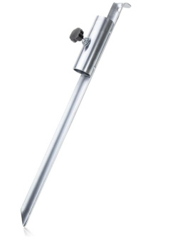 COM-FOUR® Ocynkowany Stalowy Uchwyt na Parasol - Szpikulec do Ziemi