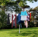 COM-FOUR® Ocynkowany Stalowy Uchwyt na Parasol - Szpikulec do Ziemi