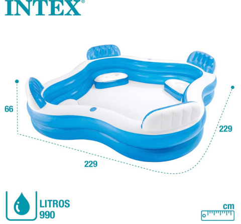 Intex 56475NP - Nadmuchiwany Basen Rodzinny Intex 56475NP - Nadmuchiwany Basen Rodzinny