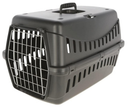 Kerbl Pet 81333 Expedion Eco – Metalowe Drzwi Transportowe dla Zwierząt, 58 x 38 x 38 cm, Czarna