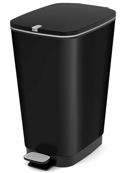 Kis Pojemnik na Odpady, Czarny, 45L – Praktyczny i Stylowy Kis Pojemnik na Odpady, Czarny, 45L – Praktyczny i Stylowy