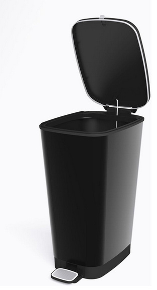 Kis Pojemnik na Odpady, Czarny, 45L – Praktyczny i Stylowy Kis Pojemnik na Odpady, Czarny, 45L – Praktyczny i Stylowy