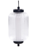 Lampa wisząca ledowa szklana 5-punktowa wielokolorowa SULLANE Beliani