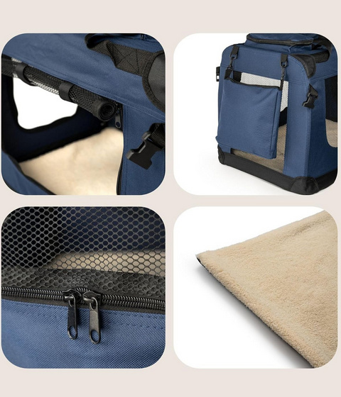 Lionto Dibea torba transportowa dla psa 70x52x50 cm Lionto Dibea torba transportowa dla psa 70x52x50 cm