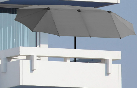 Parasol prostokątny Schneider Salerno 300 x 150 cm – antracytowy, nowoczesny design Parasol prostokątny Schneider Salerno 300 x 150 cm – antracytowy, nowoczesny design