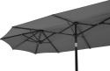 Parasol prostokątny Schneider Salerno 300 x 150 cm – antracytowy, nowoczesny design
