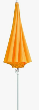 Parasol Schneider Ibiza – Stelaż stalowy, obicie poliestrowe, 200 cm średnicy, żółty