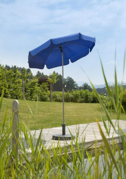 Parasol Schneider Locarno 715-79, ok. 150 cm średnicy, 8-częściowy, królewski niebieski