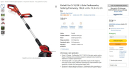 Einhell Ge-Ct 18/28 Li Solo Podkaszarka