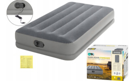Intex Łóżko Materac Dmuchany 64112, 99x191x30 cm, Pompka USB