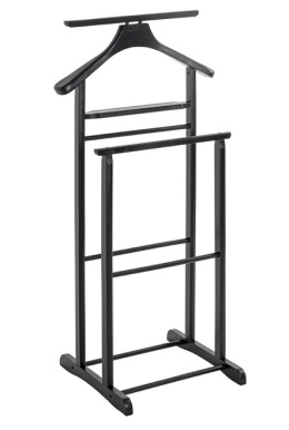 HAKU Möbel Parter, Lite Drewno, Czarny, 47 x 36 x 102 cm
