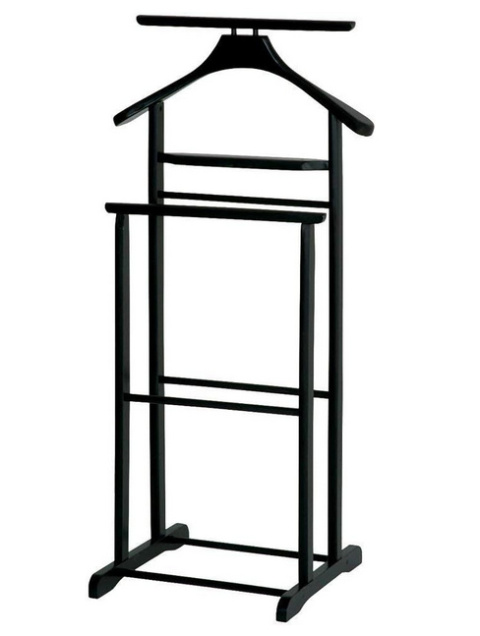 HAKU Möbel Parter, Lite Drewno, Czarny, 47 x 36 x 102 cm HAKU Möbel Parter, Lite Drewno, Czarny, 47 x 36 x 102 cm