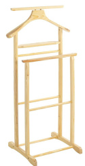 HAKU Möbel Parter, Drewno Lite, Naturalne, 47 x 36 x 102 cm