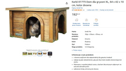 Kerbl 81773 – Dom dla gryzoni XL