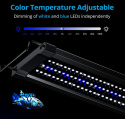 NICREW ClassicLED G2 Oświetlenie do Akwarium, LED, Sterowane, Światło Księżycowe, IP67, 90-125 cm