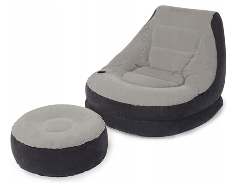 Pufa Sofa Fotel Dmuchany do Salonu Ogrodu Intex Kompaktowa Przenośna Lekka Pufa Sofa Fotel Dmuchany do Salonu Ogrodu Intex Kompaktowa Przenośna Lekka
