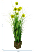 Sztuczny krzew trawy Flair Flower