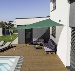 Windhager Żagiel Przeciwsłoneczny Capri 5x5x5 m, Oliwkowy