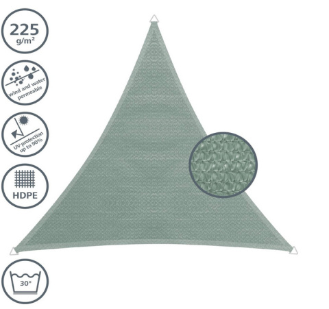 Windhager Żagiel Przeciwsłoneczny Capri 5x5x5 m, Oliwkowy Windhager Żagiel Przeciwsłoneczny Capri 5x5x5 m, Oliwkowy