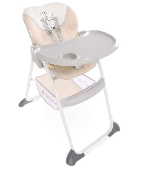 Hauck Sit'n Fold Disney wysokie krzesło dziecięce Pooh Cuddles, łatwe w składaniu, dla dzieci od 6. miesiąca życia Hauck Sit'n Fold Disney wysokie krzesło dziecięce Pooh Cuddles, łatwe w składaniu, dla dzieci od 6. miesiąca życia
