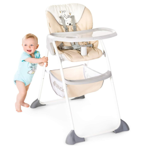Hauck Sit'n Fold Disney wysokie krzesło dziecięce Pooh Cuddles, łatwe w składaniu, dla dzieci od 6. miesiąca życia Hauck Sit'n Fold Disney wysokie krzesło dziecięce Pooh Cuddles, łatwe w składaniu, dla dzieci od 6. miesiąca życia