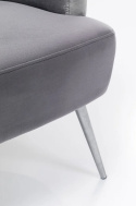 Kare Design Fotel Sandwich, szary, 65x74 cm