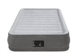 Materac dmuchany Intex Dura Beam Deluxe 191 x 99 x 46 cm z wbudowaną pompką