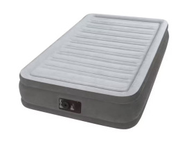 Materac dmuchany Intex Dura Beam Deluxe 191 x 99 x 46 cm z wbudowaną pompką