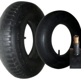 Opona Taczki 4.80/4.00-8 (4PR) z Dętką, Kompatybilna z Kołem Przyczepy, Ciągnikiem, Kosiarką, Wózkiem, Obciążenie 120 kg