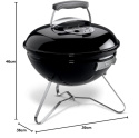 Weber Smokey Joe Grill Węglowy, Czarny, 37 cm