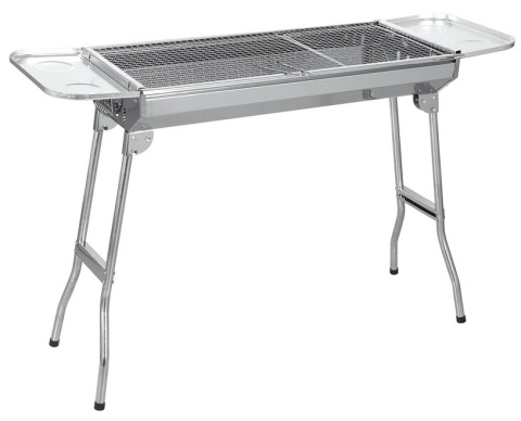 Sunjas Grill na Węgiel Drzewny ze Stali Nierdzewnej, Składany, Przenośny Grill Kempingowy, 74 x 33,5 x 71,5 cm Sunjas Grill na Węgiel Drzewny ze Stali Nierdzewnej, Składany, Przenośny Grill Kempingowy, 74 x 33,5 x 71,5 cm