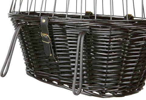 Trixie Kosz Transportowy Dla Zwierząt, Czarny, 50 × 41 × 35 cm Trixie Kosz Transportowy Dla Zwierząt, Czarny, 50 × 41 × 35 cm