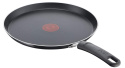 TEFAL B56410AZ Patelnia do Naleśników 25 cm, Nieprzywierająca Powłoka, Thermo-Signal, Czarna