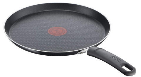 TEFAL B56410AZ Patelnia do Naleśników 25 cm, Nieprzywierająca Powłoka, Thermo-Signal, Czarna TEFAL B56410AZ Patelnia do Naleśników 25 cm, Nieprzywierająca Powłoka, Thermo-Signal, Czarna