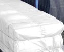 ECD Germany Plandeka z Oczkami 4x6 m 24m² 260g/m² Biała, Wodoodporna, Odporna na Pleśń i Rozdarcia