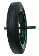 Werka Pro Koło Odporne na Przebicie 15" 385 x 66, Twarda Opona, Oś 20 mm
